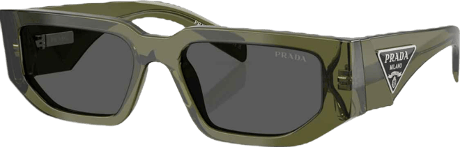 Men's Symbole Rectangular Sunglasses, PR09ZS