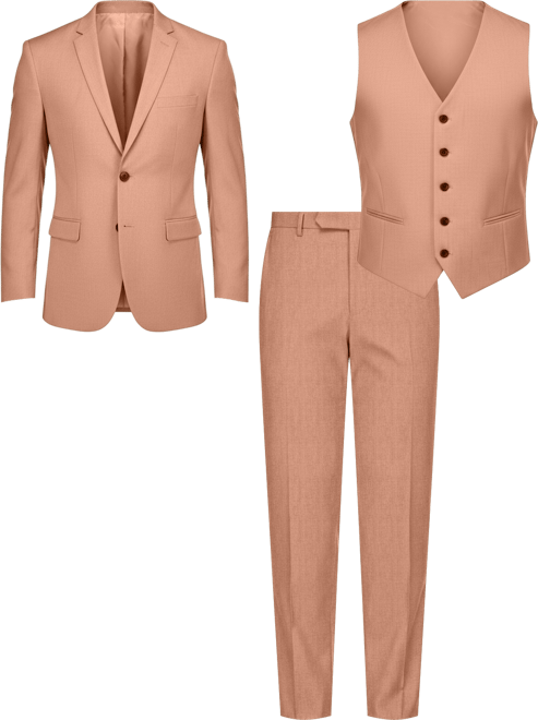 Men's 3-Piece Classic Fit Performance Stretch Suit