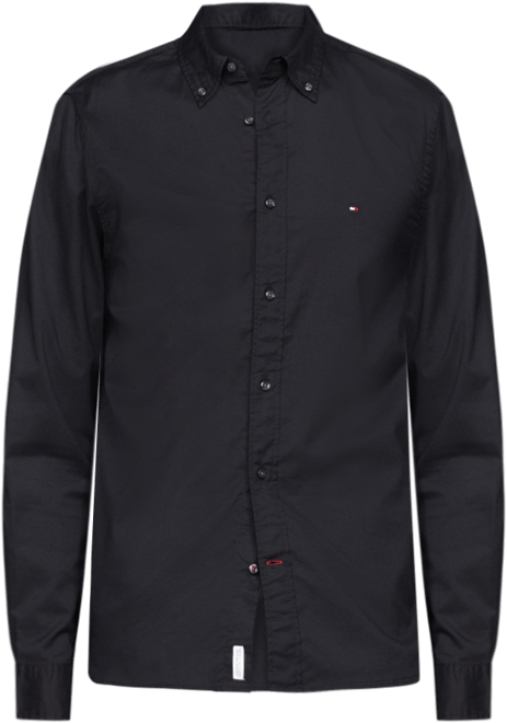 Men's Regular-Fit Stretch Poplin Button-Down Shirt