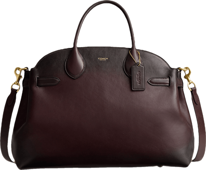 COACH Empire Large Soft Leather Carryall Bag 40 - Macy's