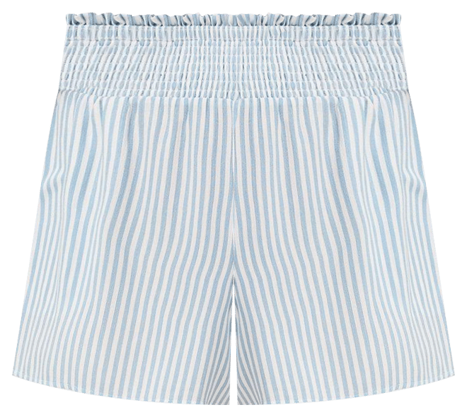 Pull-On High-Rise Gauze Short