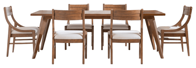 Greystone Ii 7-Pc. Dining Set (Rectangular Table & 6 Chairs)