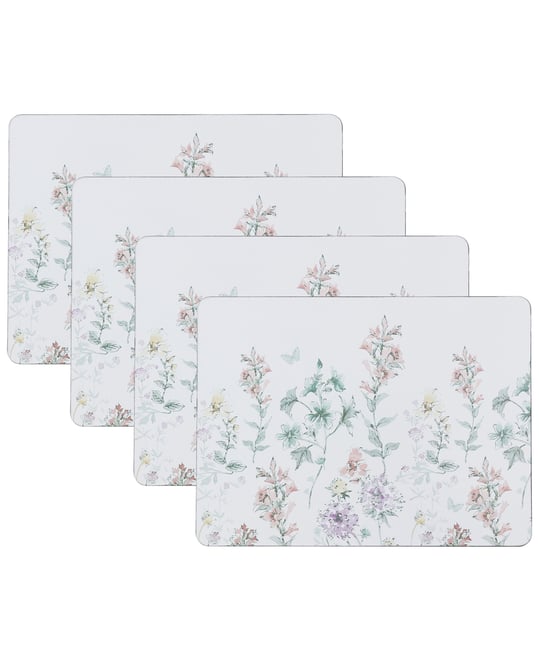 Wild Meadow Cork Placemats Set of 4, 16" x 12"