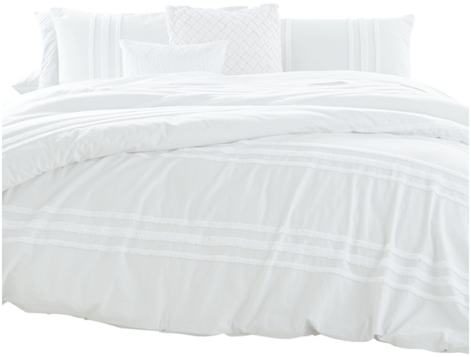 Chenille Stripe 3-Pc. Comforter Set, King