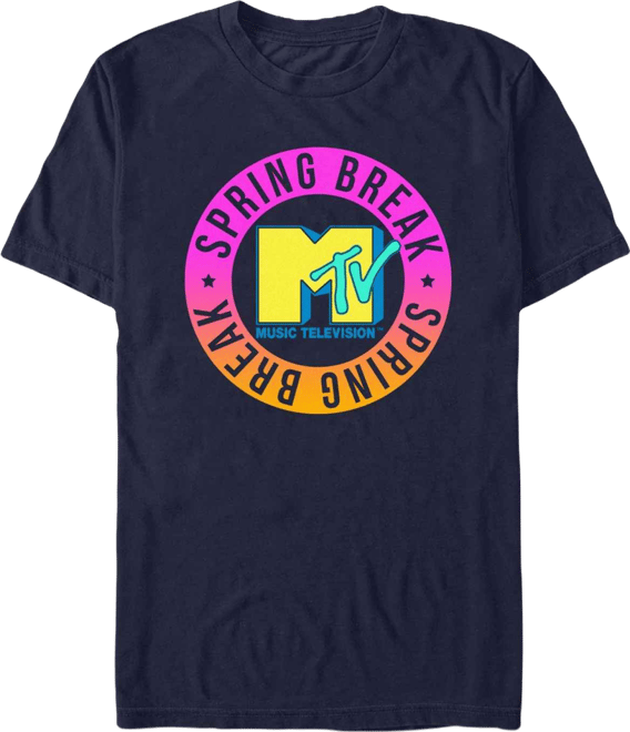 Men's  Spring Break Circle Short Sleeve T-Shirt