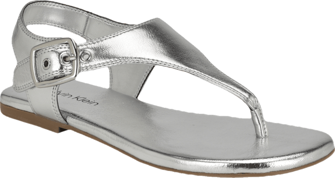 Women's Moraca Buckle T-Strap Flat Sandals