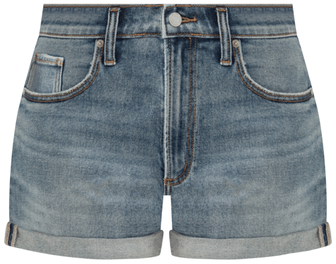 Women's Boyfriend Mid Rise Shorts