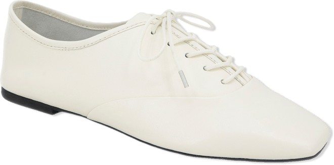 Women's Justice Square Toe Lace Up Flats