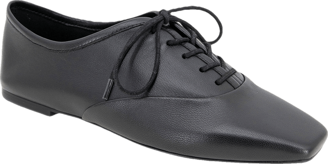 Women's Justice Square Toe Lace Up Flats