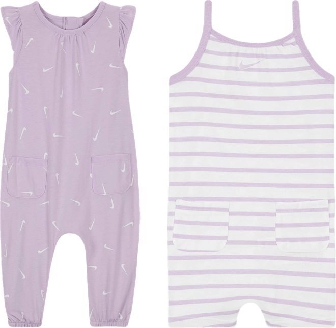 Nike Essentials Baby (0-9M) 2-Pack Romper Set