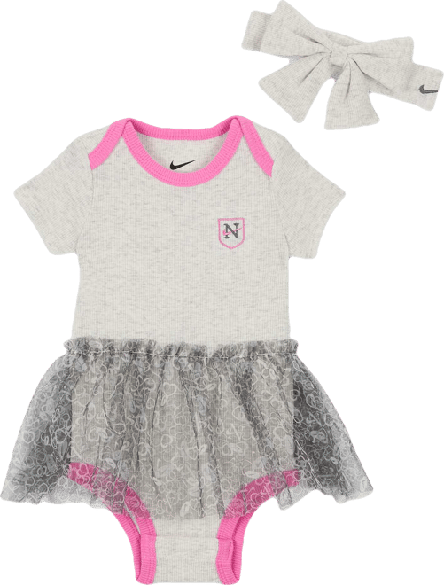 Nike Baby Nike Jumble Tutu Bodysuit and Headband 2-Piece Set