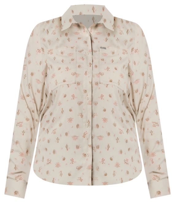 Women's Silver Ridge™ Utility Patterned Long Sleeve Shirt