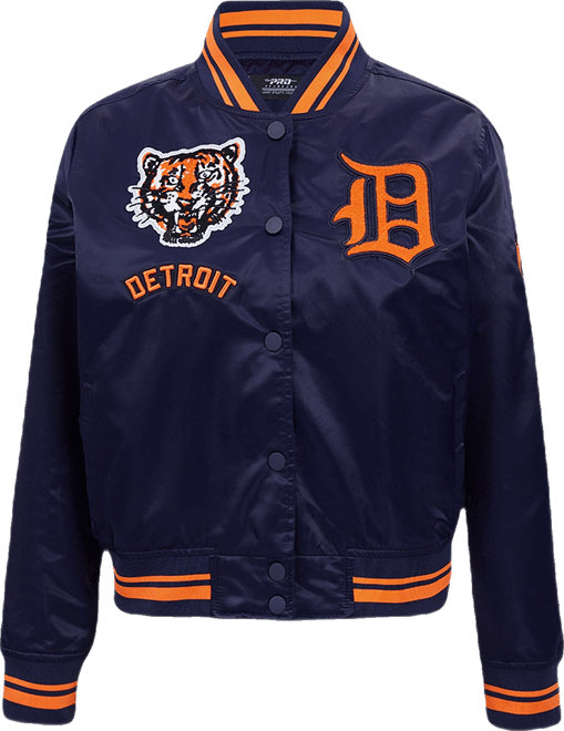 Pro Standard Detroit Tigers Retro Classic Rib Satin Jacket