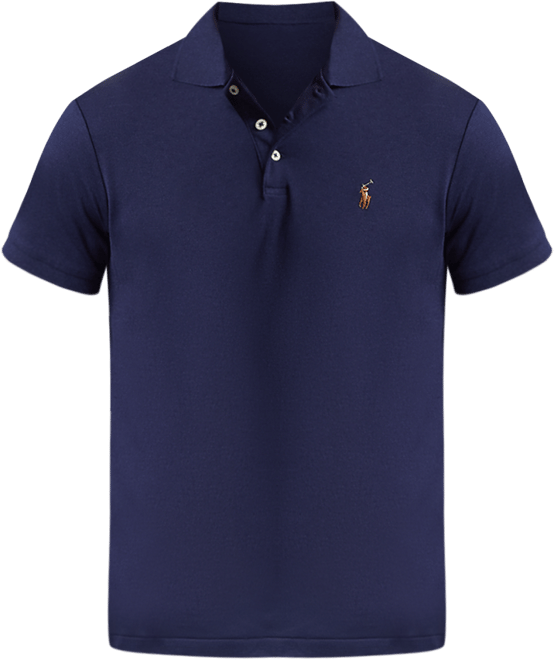Men's Classic Fit Soft Cotton Polo Shirt