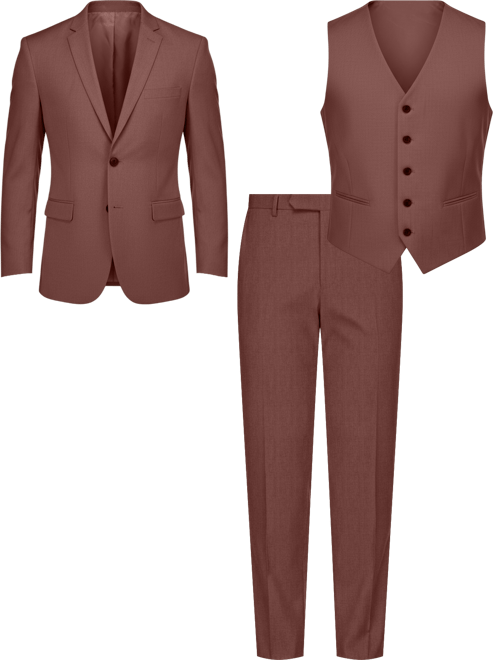 Men's 3-Piece Classic Fit Performance Stretch Suit