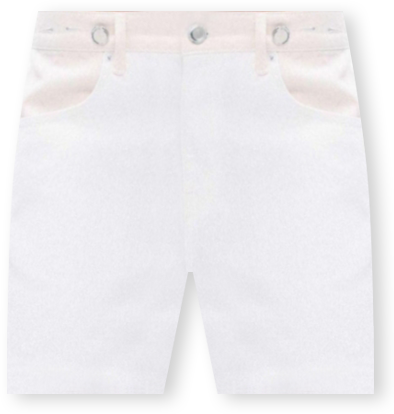 Women's Mini Denim Shorts with Metal Button Accessories