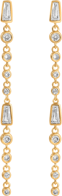Crystal Linear Earrings