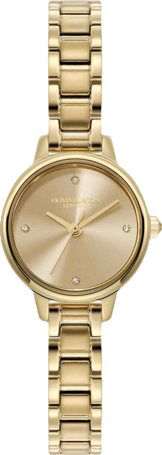 Women's Mini Classic Gold Tone Stainless Steel Bracelet Watch, 23mm