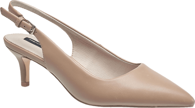 Ladies Quinn Slingback Kitten Heel