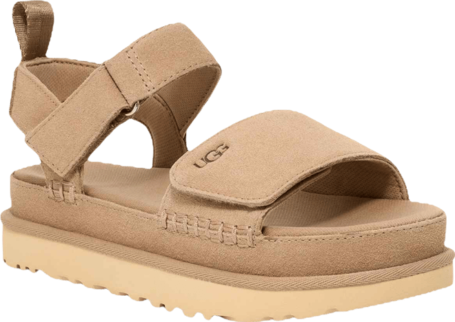 Women's Goldenstar Flat Platform Lug-Sole Sandals