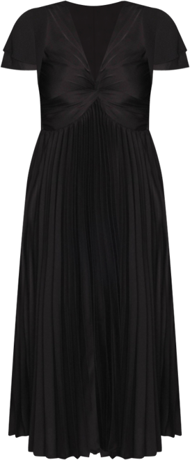 Women's Nova Flutter Sleeve Midi Dress