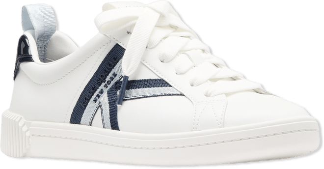 kate spade new york K ロゴ Signature Sneakers kate spade new york K As In Kate Court Leather Sneakers - Macy's