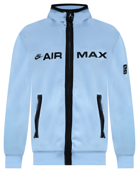 Nike Sportswear Air Max Tam Boy Fermuarlı Erkek Kapüşonlu Üst