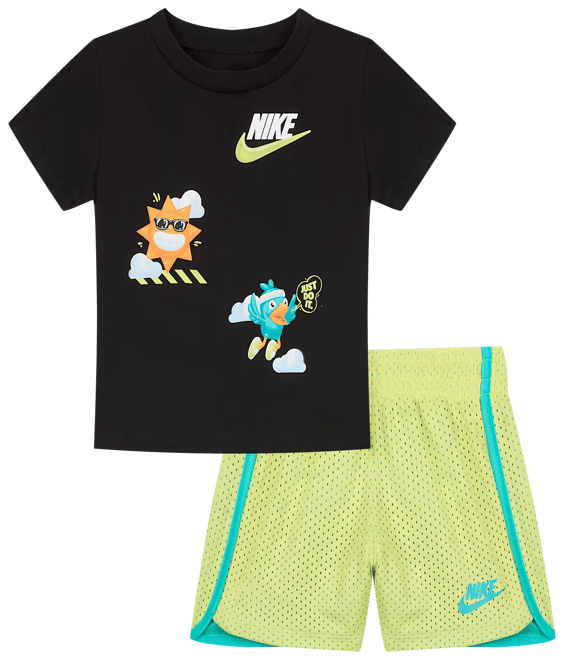 Nike Toddler Just Believe 2-Piece Dri-FIT Shorts Set