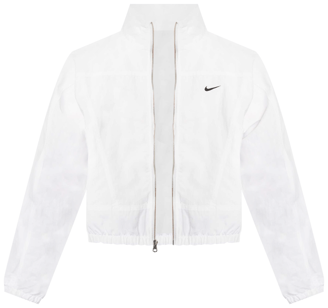 Nike Sportswear Everything Wovens เสื้อแจ็คเก็ตกัน UV ขนาดโอเวอร์ไซส์ผู้หญิง Repel