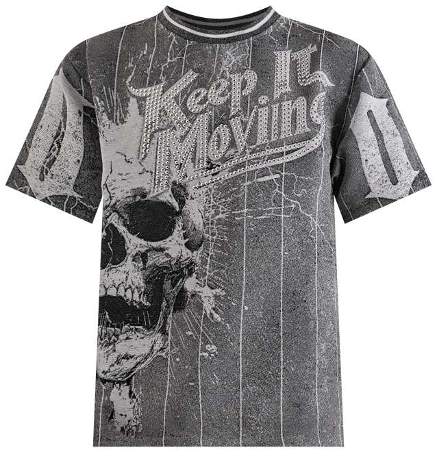 Majestik Keep It Moving Tapestry Tee