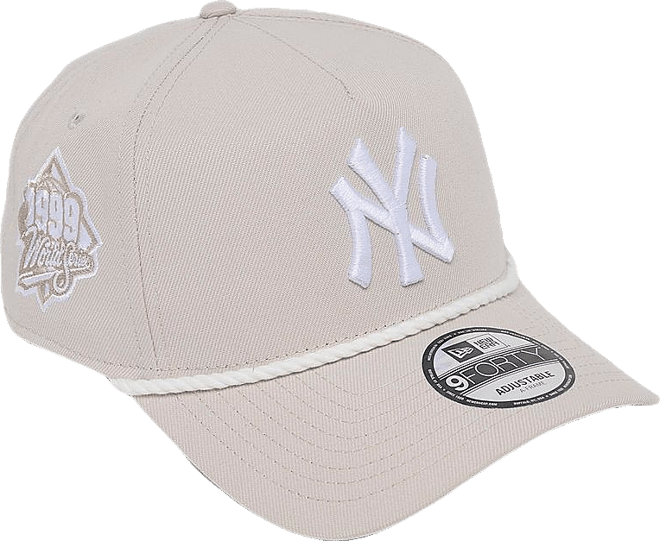 New Era 9Forty Strapback Cap - Wide Corde New York Yankees