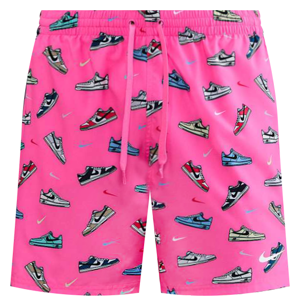 Nike Swim Breaker Men's 7" Brief-Lined Volley Shorts