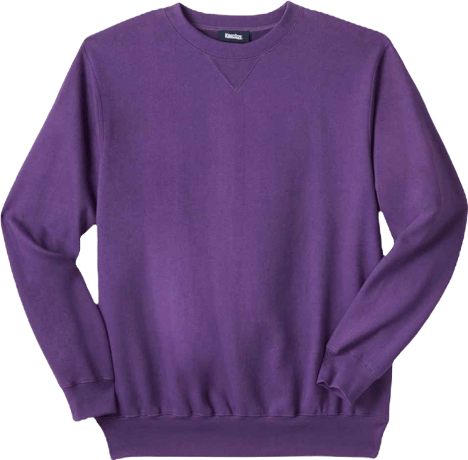 Big & Tall Fleece Crewneck Sweatshirt