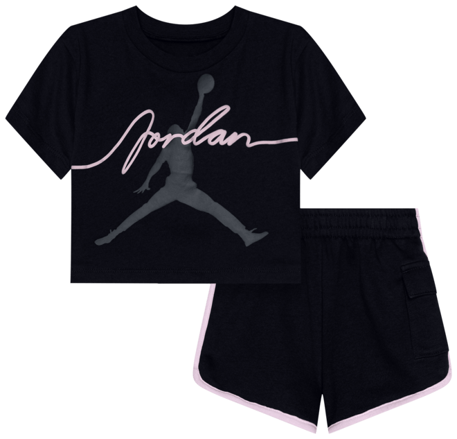 Jordan Little Kids' "Hidden In Plain Sight" 2-Piece Shorts Set