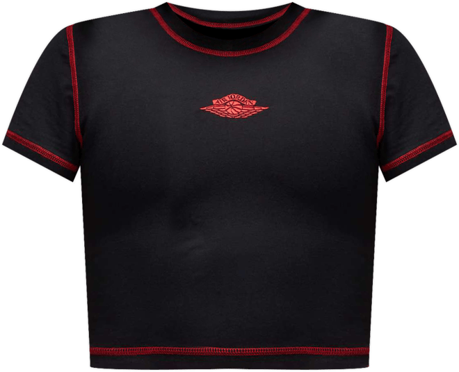 Jordan Rare Air Playera de manga corta cropped para mujer