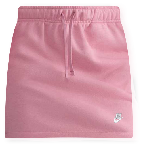 Nike Sportswear Club Fleece Falda de tiro medio para mujer