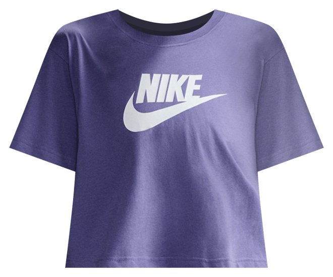 Nike Sportswear Essential Playera cropped con logotipo para mujer