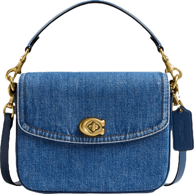 COACH Cassie Mini Denim Crossbody Bag | Bloomingdale's