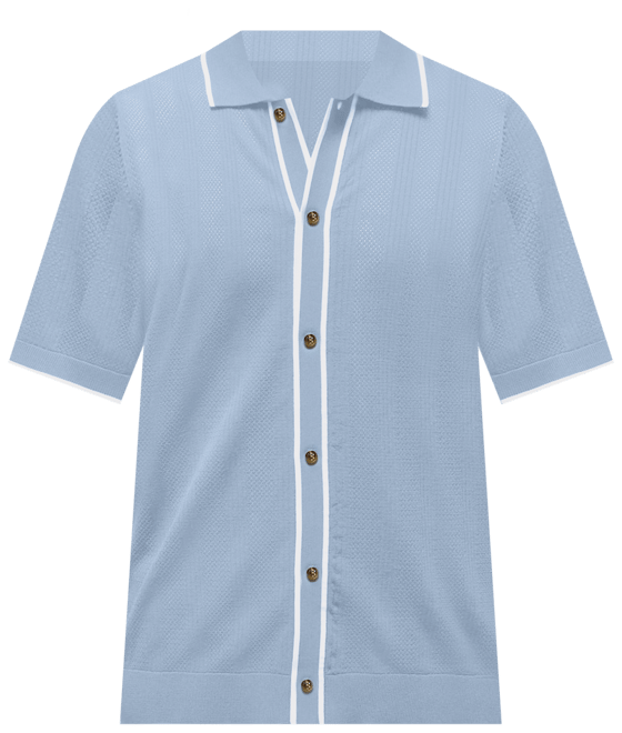 Jordan Sport ​Men’s Knit Button-Down Golf Top