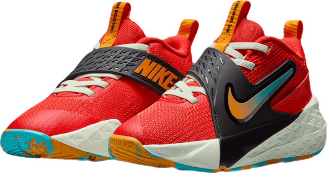 Nike Team Hustle D 12 Tenis para niños de preescolar