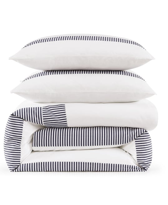 Madison Oxford Cotton 3-Pc. Comforter Set, Full/Queen