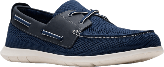 Men's Flexway Tie Casual Slip On Boat Shoe