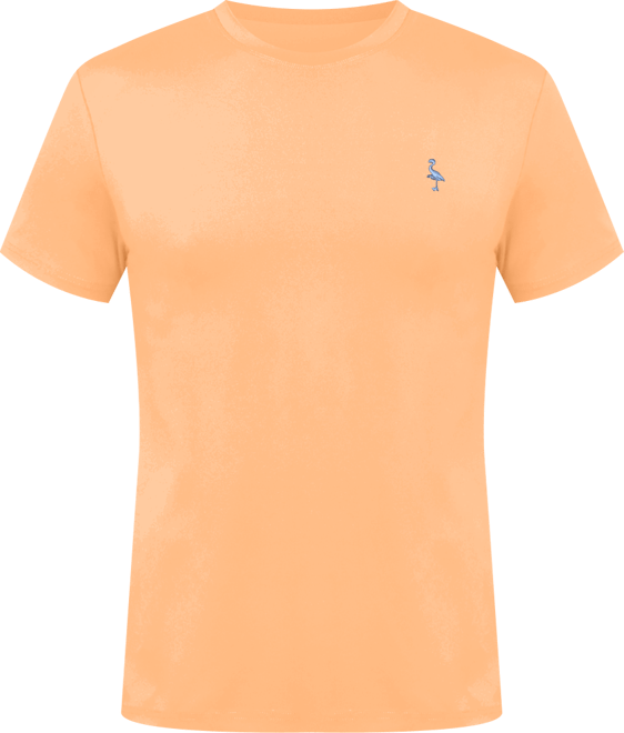 Men's Solid Melange Performance Tee