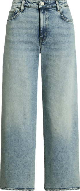 Women's High-Rise Wide-Leg Cropped Jeans