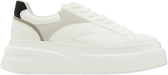 Steve Madden プラットフォーム Venture ホワイト スニーカー 61REW5mbifL._UY300_.jpg