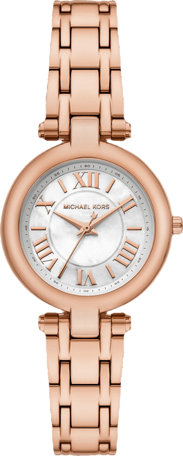 Women's Laney Three-Hand Rose Gold-Tone Stainless Steel Watch, 30mm