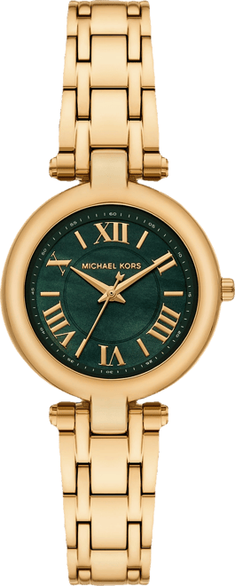 Women's Laney Three-Hand Gold-Tone Stainless Steel Watch, 30mm