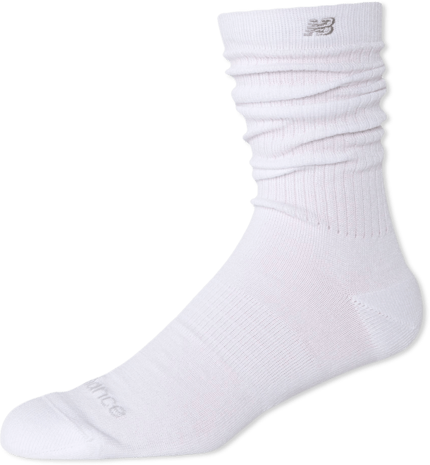 New Balance Unisex Active Slouchy Crew Socks 1 Pair