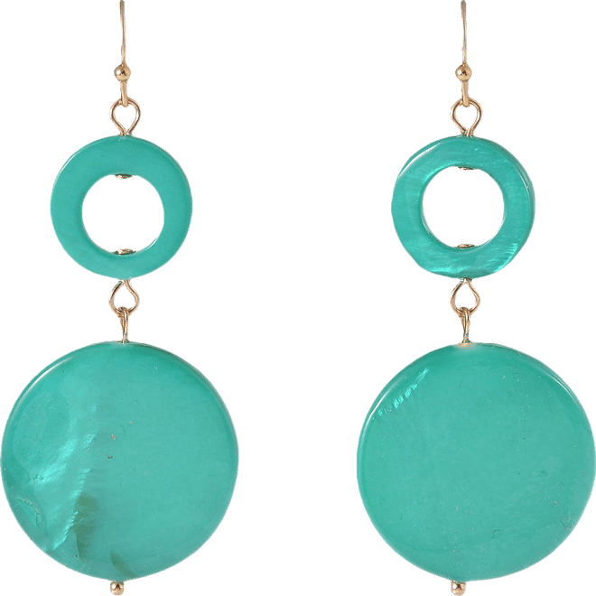Mixit Womens Drop Earrings