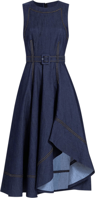 Cinq à Sept Cinq a Sept Zelda Denim Midi Dress | Bloomingdale's Women
